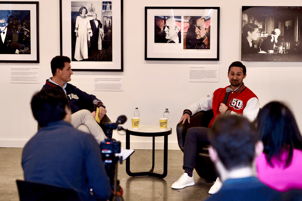 Ken in conversation with Ted Leonsis